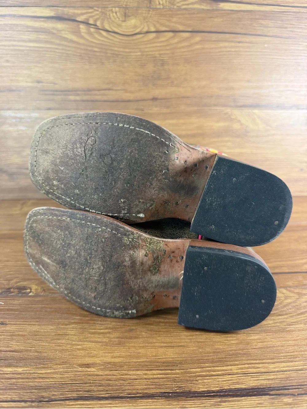 Macie Bean Cowgirl Boots Size 11C Kids Leather Shoes